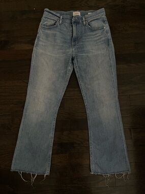 Citizens of Humanity Isola Crop Jeans – Size 25 – Raw Hem